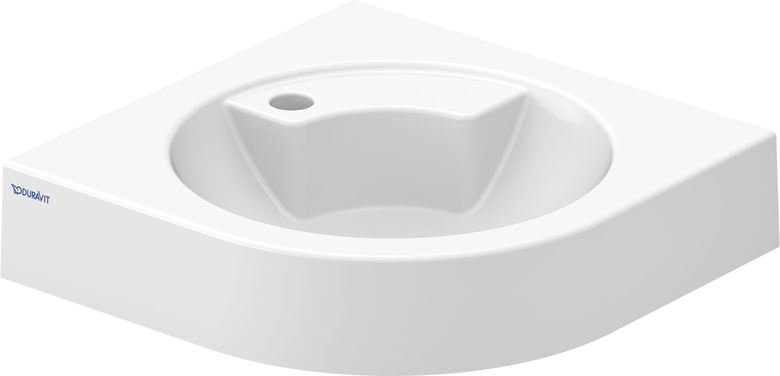 DURAVIT ARCHITEC umyvadlo rohové 63,5 cm, s otvorem pro baterii, bez přepadu 0448450000 Obrázek - Hlavní obrázek