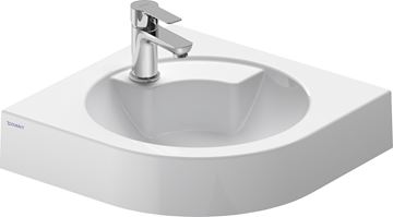 DURAVIT ARCHITEC umyvadlo rohové 63,5 cm, s otvorem pro baterii, bez přepadu 0448450000 Obrázek - fotka