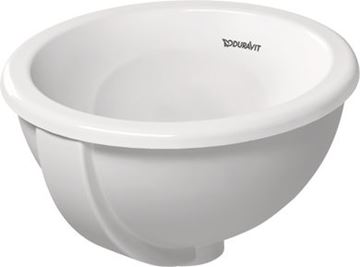 DURAVIT ARCHITEC umyvadlo 33,5 cm, s přepadem