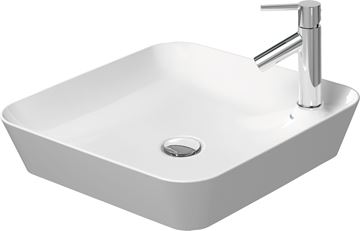 DURAVIT CAPE COD umyvadlo na desku 46 cm, s otvorem pro baterii, bez přepadu