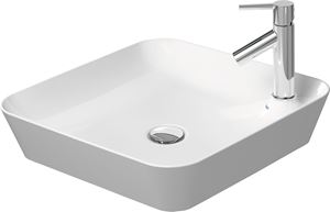 DURAVIT CAPE COD umyvadlo na desku 46 cm, s otvorem pro baterii, bez přepadu