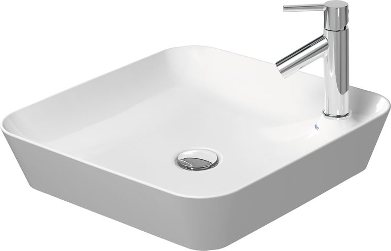 DURAVIT CAPE COD umyvadlo na desku 46 cm, s otvorem pro baterii, bez přepadu 2340460000 Obrázek - Hlavní obrázek