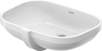 DURAVIT D-CODE umyvadlo 56 cm, s přepadem