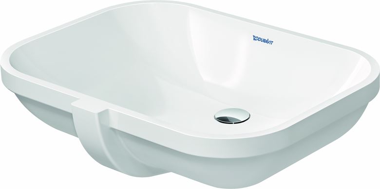 DURAVIT D-CODE umyvadlo 56 cm, s přepadem 0338560000 Obrázek - fotka