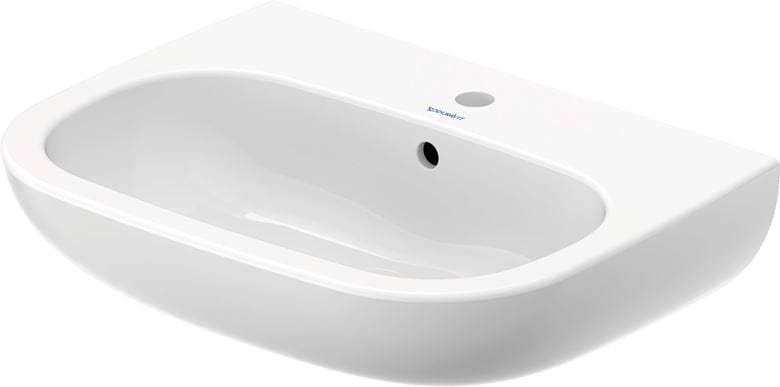 DURAVIT D-CODE umyvadlo 60 cm, s otvorem pro baterii a přepadem 23106000002 Obrázek - Hlavní obrázek