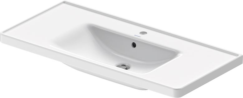 DURAVIT D-NEO umyvadlo 100,5 cm, s otvorem pro baterii a přepadem 2367100000 Obrázek - Hlavní obrázek