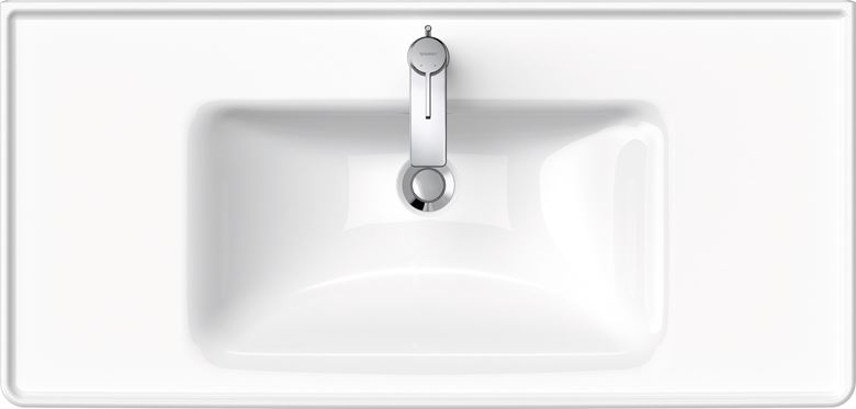 DURAVIT D-NEO umyvadlo 100,5 cm, s otvorem pro baterii a přepadem 2367100000 Obrázek - fotka