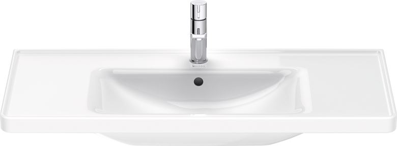 DURAVIT D-NEO umyvadlo 100,5 cm, s otvorem pro baterii a přepadem 2367100000 Obrázek - fotka