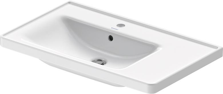 DURAVIT D-NEO umyvadlo 80 cm, s otvorem pro baterii a přepadem 2369800000 Obrázek - Hlavní obrázek