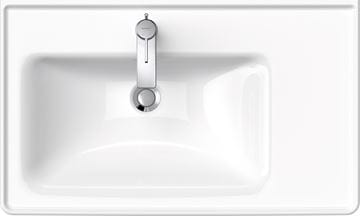 DURAVIT D-NEO umyvadlo 80 cm, s otvorem pro baterii a přepadem 2369800000 Obrázek - fotka