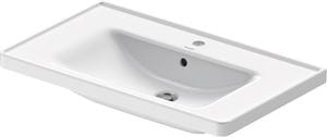 DURAVIT D-NEO umyvadlo 80 cm, s otvorem pro baterii a přepadem