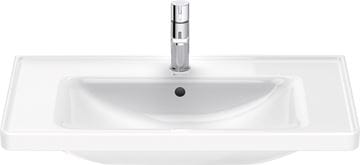 DURAVIT D-NEO umyvadlo 80 cm, s otvorem pro baterii a přepadem 2367800000 Obrázek - fotka