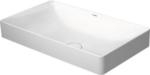 DURAVIT DURASQUARE umyvadlo 60 cm, bez přepadu