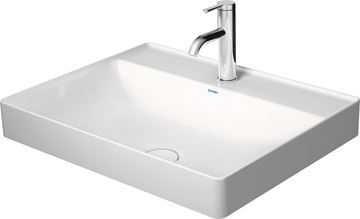 DURAVIT DURASQUARE umyvadlo 60 cm, bez přepadu 2354600070 Obrázek - fotka