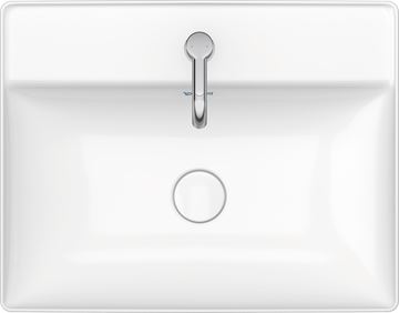 DURAVIT DURASQUARE umyvadlo 60 cm, bez přepadu 2354600070 Obrázek - fotka