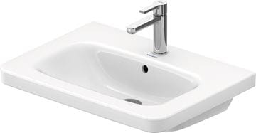 DURAVIT DURASTYLE umyvadlo 65 cm, s otvorem pro baterii a přepadem 2320650000 Obrázek - fotka