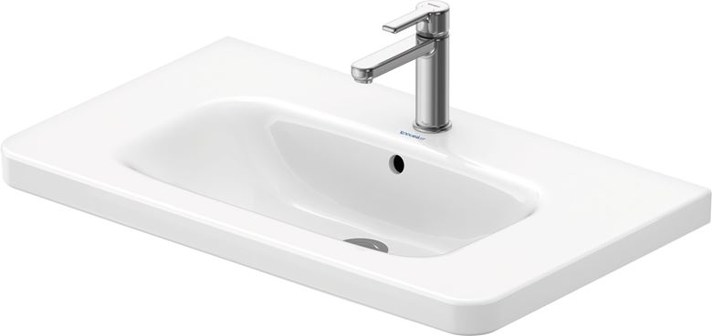 DURAVIT DURASTYLE umyvadlo 80 cm, s otvorem pro baterii a přepadem 2320800000 Obrázek - fotka