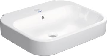 DURAVIT HAPPY D.2 umyvadlo 60 cm, s otvorem pro baterii a přepadem 2316600000 Obrázek - fotka