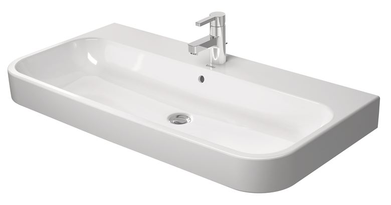 DURAVIT HAPPY D.2 umyvadlo 100 cm, s otvorem pro baterii a přepadem 2318100000 Obrázek - Hlavní obrázek