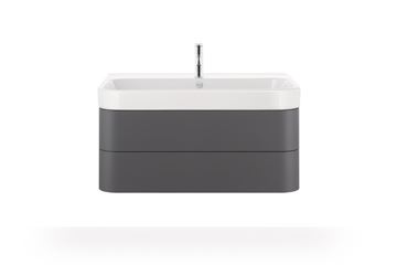 DURAVIT HAPPY D.2 umyvadlo 100 cm, s otvorem pro baterii a přepadem 2318100000 Obrázek - fotka