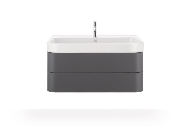 DURAVIT HAPPY D.2 umyvadlo 100 cm, s otvorem pro baterii a přepadem 2318100000 Obrázek - fotka
