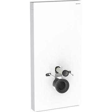 GEBERIT MONOLITH sanitární modul pro WC 101 cm, sklo, bílá