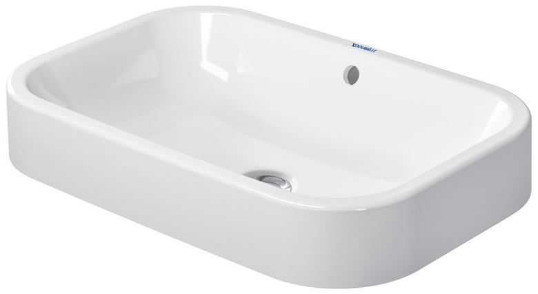 DURAVIT HAPPY D.2 umyvadlo 60 cm, s přepadem, broušené 2314600000 Obrázek - Hlavní obrázek