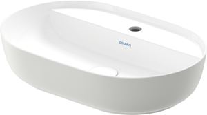 DURAVIT LUV umyvadlo na desku 60 cm, s otvorem pro baterii, bez přepadu