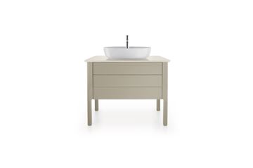 DURAVIT LUV umyvadlo na desku 60 cm, s otvorem pro baterii, bez přepadu 0380600000 Obrázek - fotka