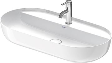 DURAVIT LUV umyvadlo na desku 80 cm, s otvorem pro baterii, bez přepadu