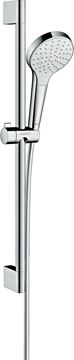 HANSGROHE CROMA SELECT S 1JET sprchová souprava 3-dílná, ruční sprcha pr. 110 mm, tyč, hadice, bílá/chrom
