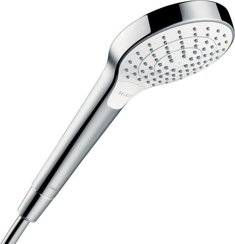 HANSGROHE CROMA SELECT S 3JET ruční sprcha pr. 110 mm, 3 proudy, bílá/chrom 26802400 Obrázek - Hlavní obrázek