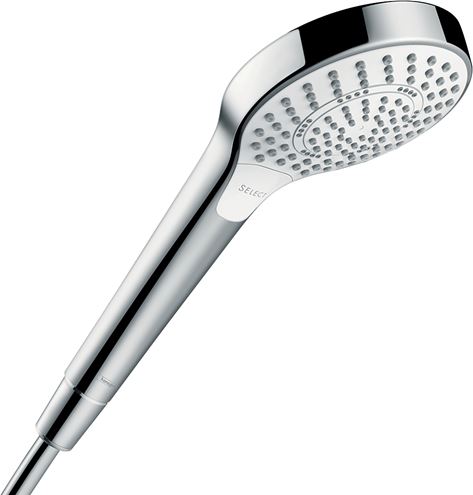 HANSGROHE CROMA SELECT S 3JET ruční sprcha pr. 110 mm, 3 proudy, bílá/chrom 26800400 Obrázek - Hlavní obrázek