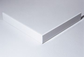HÜPPE PURANO čelní panel 90x90 cm, čtverec, bílá 202181.055 Obrázek - fotka
