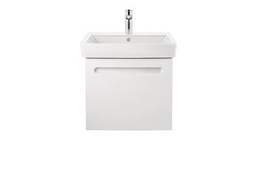 DURAVIT NO.1 umyvadlo 55 cm, s otvorem pro baterii a přepadem 23755500002 Obrázek - fotka