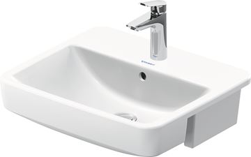 DURAVIT NO.1 umyvadlo 55 cm, s otvorem pro baterii a přepadem