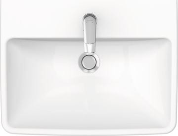 DURAVIT NO.1 umyvadlo 60 cm, s otvorem pro baterii a přepadem 23756000002 Obrázek - fotka