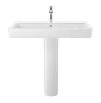 DURAVIT NO.1 umyvadlo 80 cm, s otvorem pro baterii a přepadem 23758000002 Obrázek - fotka