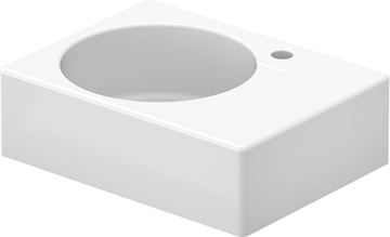 DURAVIT SCOLA umyvadlo 61,5 cm, s otvorem pro baterii a přepadem