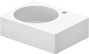 DURAVIT SCOLA umyvadlo 61,5 cm, s otvorem pro baterii a přepadem