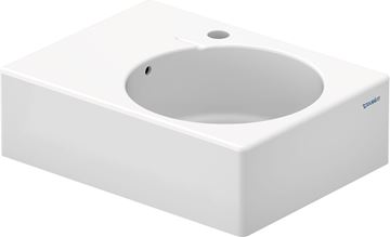 DURAVIT SCOLA umyvadlo 61,5 cm, s otvorem pro baterii a přepadem