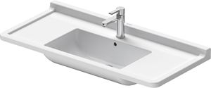 DURAVIT STARCK 3 umyvadlo 105 cm, s otvorem pro baterii a přepadem