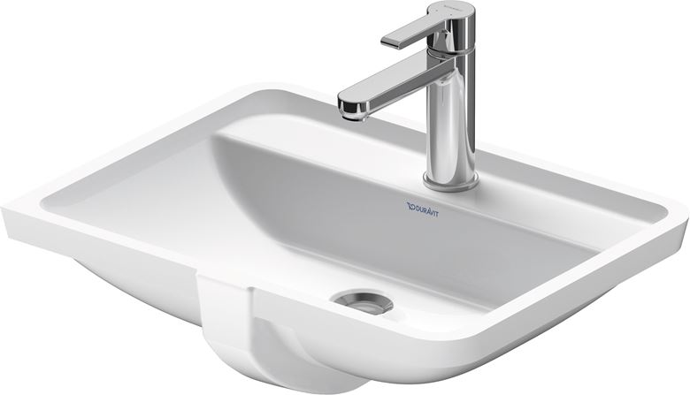DURAVIT STARCK 3 umyvadlo 49 cm, s otvorem pro baterii a přepadem 0302490000 Obrázek - Hlavní obrázek