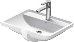 DURAVIT STARCK 3 umyvadlo 49 cm, s otvorem pro baterii a přepadem