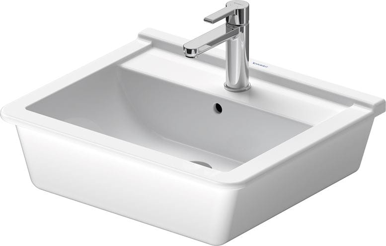 DURAVIT STARCK 3 umyvadlo 56 cm, s otvorem pro baterii a přepadem 0302560000 Obrázek - Hlavní obrázek