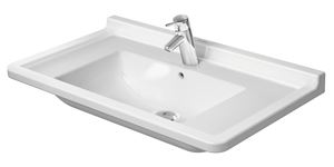 DURAVIT STARCK 3 umyvadlo 85 cm, s otvorem pro baterii a přepadem
