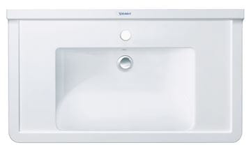 DURAVIT STARCK 3 umyvadlo 85 cm, s otvorem pro baterii a přepadem 0304800000 Obrázek - fotka