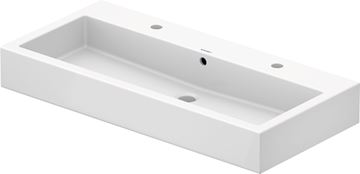 DURAVIT VERO umyvadlo 100 cm, se 2 otvory pro baterie a přepadem