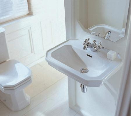 DURAVIT 1930 umývátko 50 cm, s otvorem pro baterii a přepadem 0785500000 Obrázek - fotka