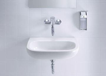 DURAVIT D-CODE umývátko 45 cm, bez přepadu 07074500702 Obrázek - fotka